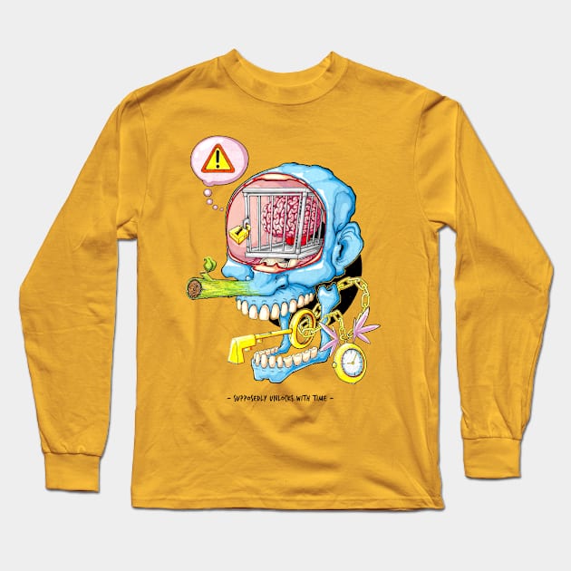 BRAINS Long Sleeve T-Shirt by jimmycrockett